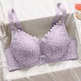 thumbnail image 5 of Kaemgyyd Bras for Women No Underwire Cute Lace Bow Adjustable Strap Everyday Bras Breathable Full Coverage Padd Bras, 5 of 5
