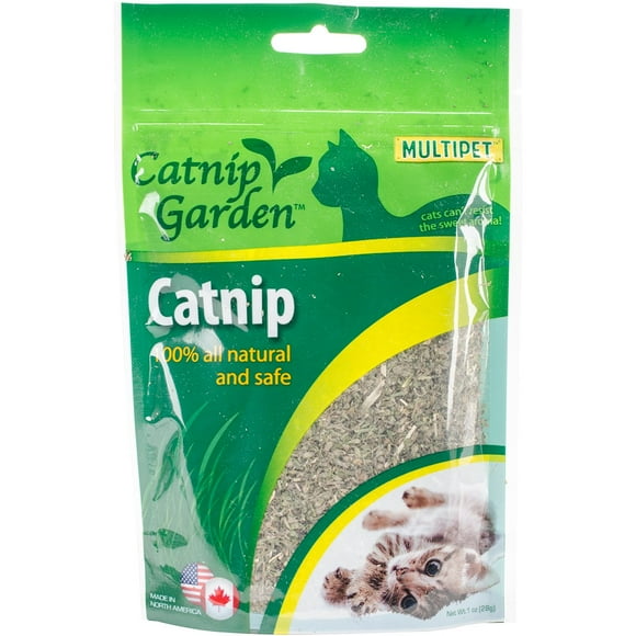 Juguete de Hierba Gatera Multipet en Bolsa con Laterales de 30 mL para Gatos
