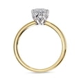 thumbnail image 4 of IGI Certified Lab Grown Diamond Engagement Ring | Center 8.5x6.5mm Oval Cut 6 prong Solitaire Wedding Anniversary Rings For Women In 18k Solid Yellow Gold | F-G, VS-SI Quality (2.80 Ctw) Ring Size-8.5, 4 of 7