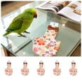 thumbnail image 2 of Cherry Blossom Parrot Diaper Flight Suit, Adjustable Bird Waste Catcher Harness, For Budgie Conure Lovebird Travel (Beige Floral)-L, 2 of 6