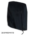 thumbnail image 3 of Funda impermeable para silla, resistente al agua, polvo, Oxford, hogar, jardín, mesa de jardín, taburete, protector de muebles, revestimientos exteriores, 34x34x110cm Advancent HA009184-03B, 3 of 6