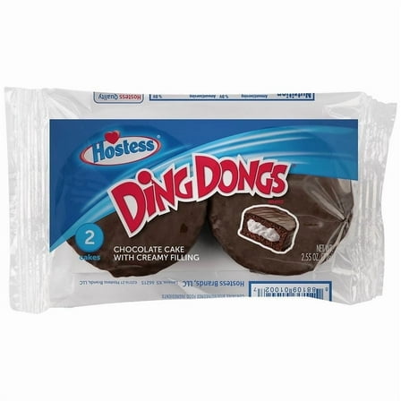 Hostess Ding Dongs Single Serve 2.55 oz Pack of 2