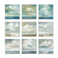 thumbnail image 2 of Nan 20x20 White Modern Wood Framed Museum Art Print Titled - Cloudscape Variety, 2 of 4