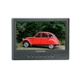 thumbnail image 1 of LEADSTAR 9-inch Portable Digital TV with ATSC/DVB-T2 Tuner, 16:9 SVGA (800x600) TFT-LCD Screen, 165° Wide Viewing Angle, Front Speaker, H.265/AC3 Support, Rechargeable Battery, Compact Car/Outdoor, 1 of 7