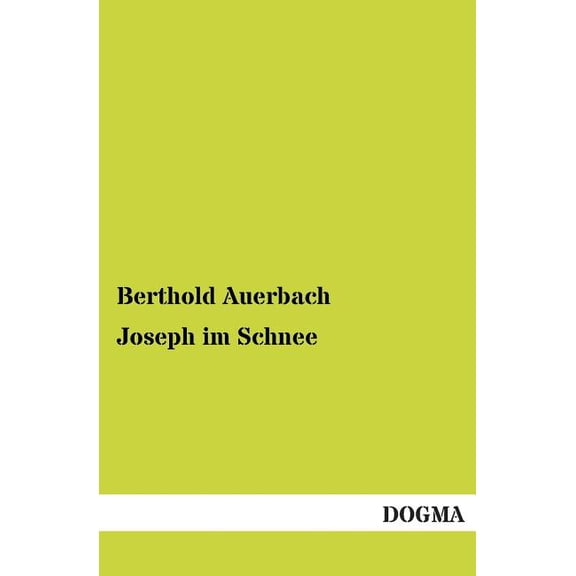 Joseph Im Schnee (Paperback)