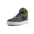 thumbnail image 4 of NIKE WOMENS AIR FORCE 1 HI PRM SUEDE Womens "Olive Flak" 845065 300 from Stadium Goods, 4 of 6