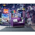 thumbnail image 3 of Startonight Mural Wall Art City Lights - Urban Theme Photo Wallpaper 100" x 140", 3 of 4