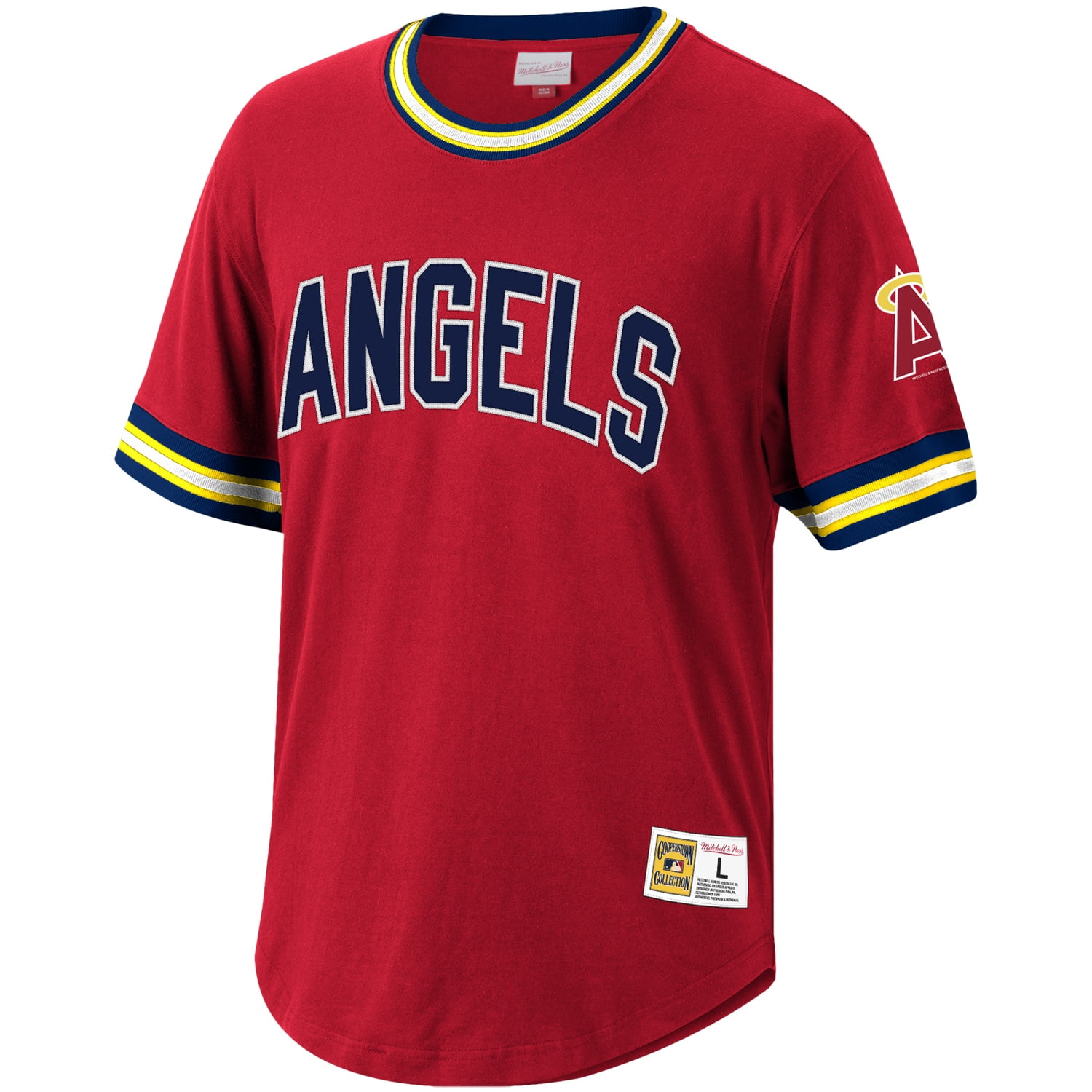 mitchell and ness angels jersey
