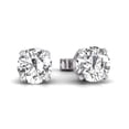 thumbnail image 3 of TimeLe$$ Classics 1/3 Carat TW Natural Diamond Solitaire Stud Earrings in White Gold, 3 of 5