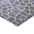 thumbnail image 3 of Addison Rugs Chantille Indoor/Outdoor Transitional Geometric Purple Machine Washable Round Rug, 8' x 8', 3 of 8