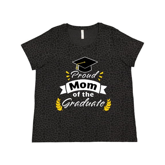 Inktastic Family Graduation-Proud Mom of the Graduate Women's Plus Size T-Shirt