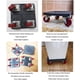 thumbnail image 5 of Elevador de muebles y puertas, juego de 5 piezas Easy Move, sistema de elevación y movimiento de electrodomésticos pesados, ruedas para muebles con ruedas de palanca (tamaño: juego de 5 piezas), 5 of 5