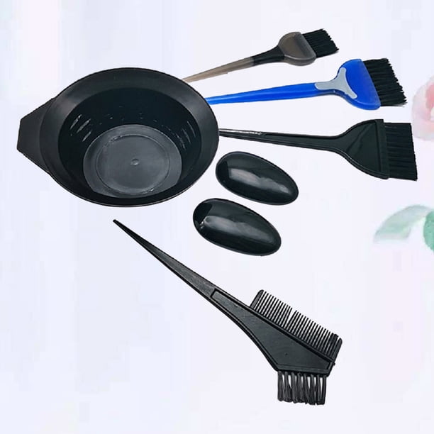 Raindrops 7Ud De Kit Para Teñir Con Peine Y Accesorios De Plástico Lavable