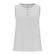 thumbnail image 5 of Vestidos Casuales Para Mujer, Blusas De Mujer De Moda Camiseta de lino sin mangas con cuello redondo y botones para mujer, de primavera y verano, en color liso, 5 of 7