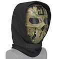 thumbnail image 3 of Máscara Nailon Protector Facial Almohadilla Esponja Acolchada Halloween para Al Aire Libre, 3 of 9