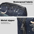 thumbnail image 4 of Constellation Waterproof Oxford Fabric Charger Case for Electronic Devices, Hard Drive, Cords, Cables, and Phone - 5.9x9.44x3.14 Inches, 4 of 6