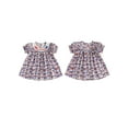 thumbnail image 2 of BemeyourBBs Kids Girl’s Dress, Short Sleeve Bow Embroidery Letters Summer Dress, 2 of 9