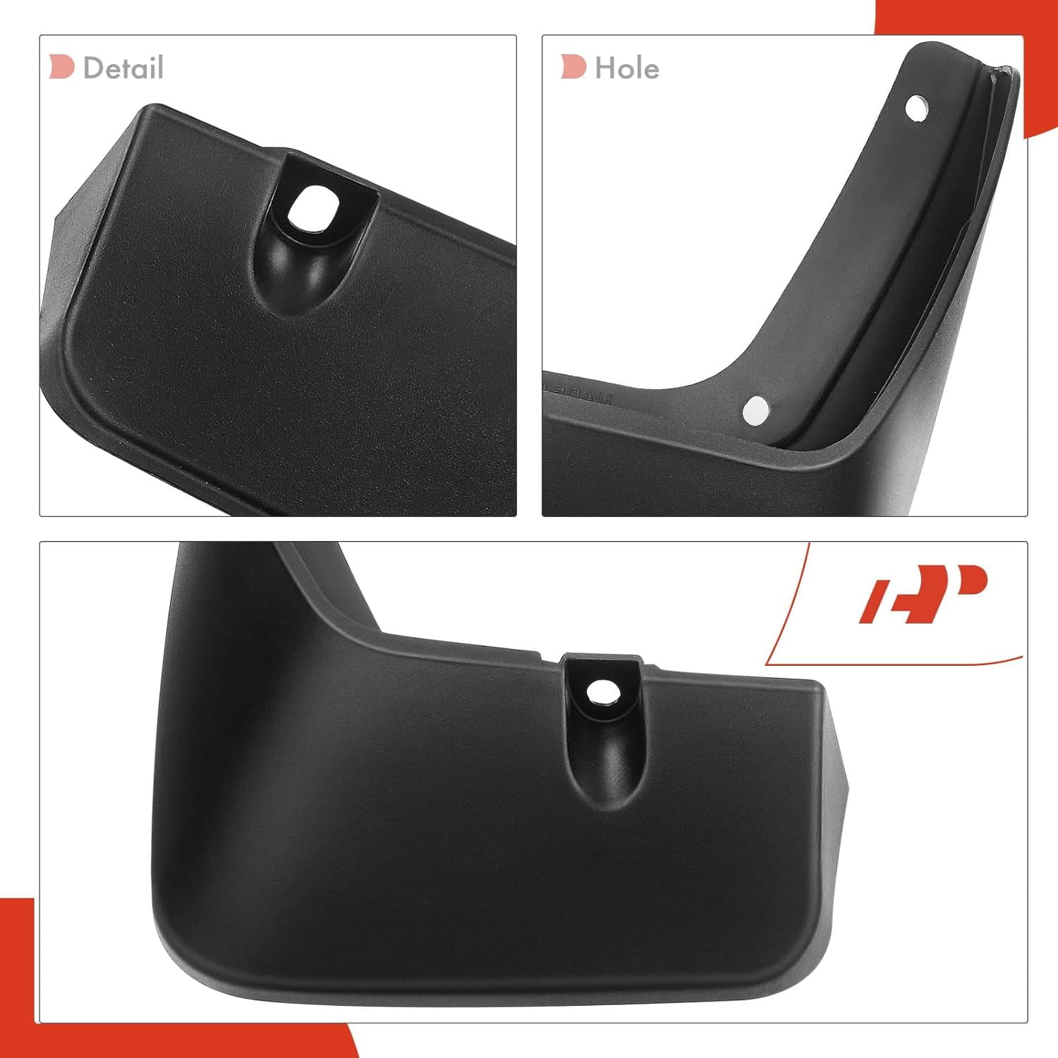A-Premium Splash Guards Mud Flaps Mudguards Compatible with Hyundai Palisade 2020-2021 Sport Utility Front and Rear Side 4-PC Set