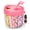 Hot Pink, variant on Cute Pill Dispenser with 7 Large Compartments, Portable Pill Bottle Organizer with Wide Opening for Easy Use, Anti-Mix Pill Organizer for Travel