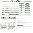 thumbnail image 3 of asdoklhq Summer Fall Sports Bras for Women 2025,Womens Fashion Plus Clearance Woman's Comfortable Breathable Bra Underwear No Rims, 3 of 3