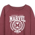thumbnail image 3 of Marvel - Collegiate - Women's French Terry Pullover Sweatshirt, 3 of 5