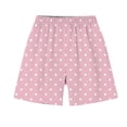 thumbnail image 5 of BRGZLK Girls' Short Sleeved Top Polka Dot Tops Crew Neck Casual Summer Cute Printed and Shorts For 3-14 Years, 5 of 6