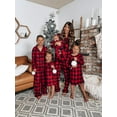 thumbnail image 3 of Christmas Pajamas For Family, Matching Family Pajamas Buffalo Plaid, 3 of 3