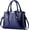 Dark Blue, variant on Purses and Handbags for Women Fashion Messenger Bag Ladies PU Leather Top Handle Satchel Shoulder Tote Bags