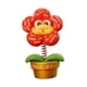 thumbnail image 3 of Bonita figura de flor del año de la serpiente con cabeza meneable, estatua de planta en maceta con forma de serpiente. Rojo, 3 of 9
