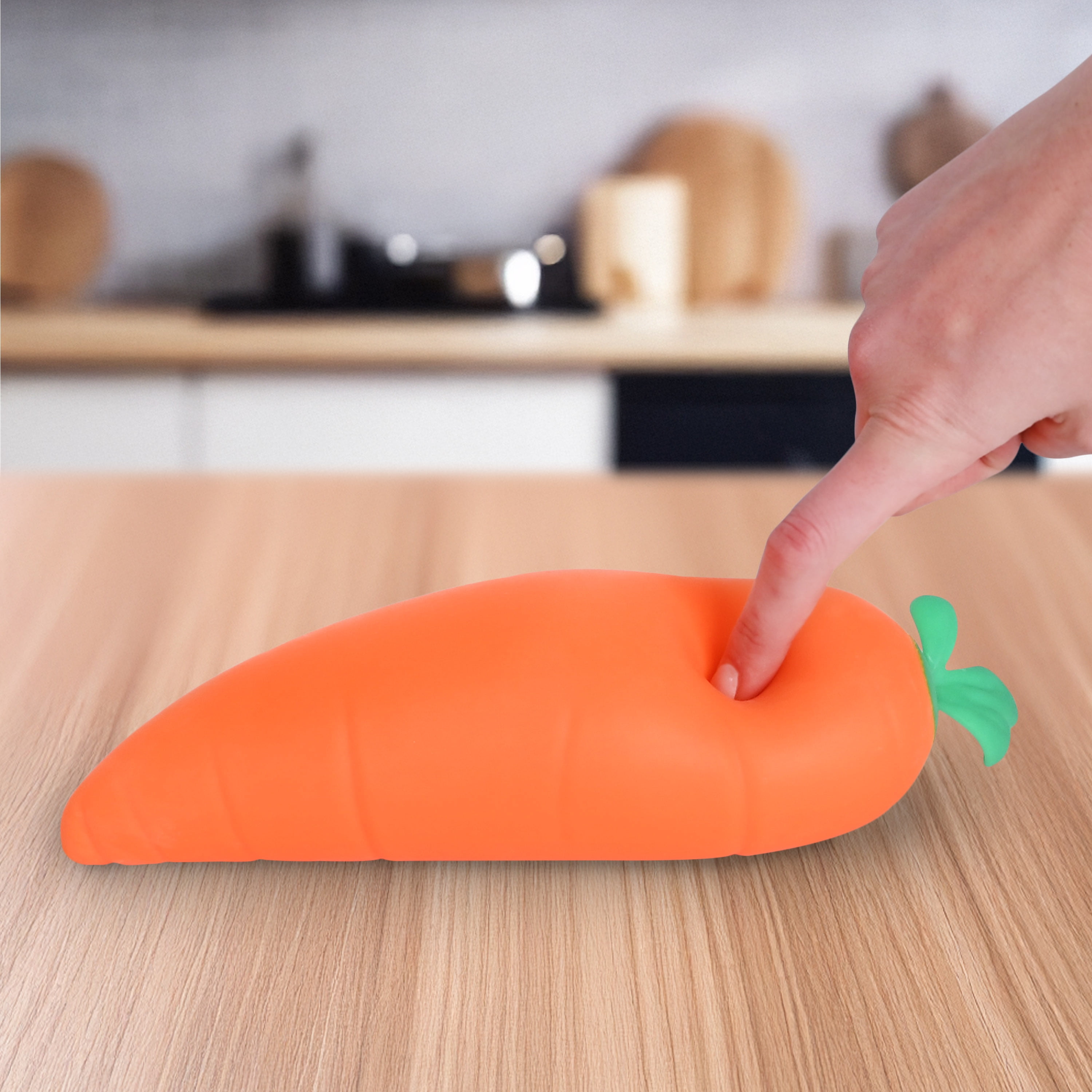 Toymendous 12.5 Inch Jumbo Squishy Carrot, Soft Sensory Stress Ball
