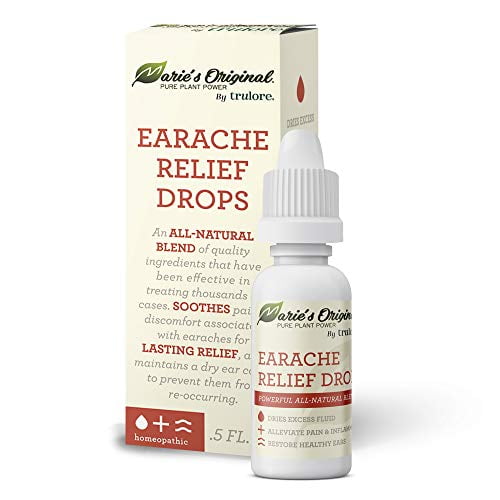 Natural Earache Drops for Ear Infection Prevention, Pain Relief