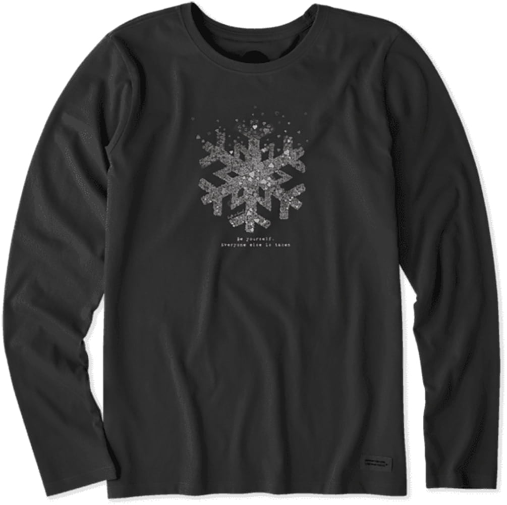 life is good snowflake shirt