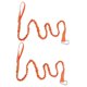 thumbnail image 4 of 2 correas para remo de kayak, correas para kayak, correas para rafting y pesca. naranja, 4 of 9