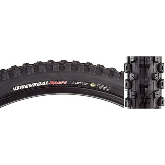 KENDA TIRES KEN NEVEGAL SPORT 26x2.35 BK/BK DTC/60 WIRE 50psi