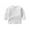 White, variant on Ulanda Unisex Baby and Toddler Boys Girls'Cotton Long Sleeve Basic Round Neck Solid Sweatshirt Tee Shirts (White, 12--18 Months)