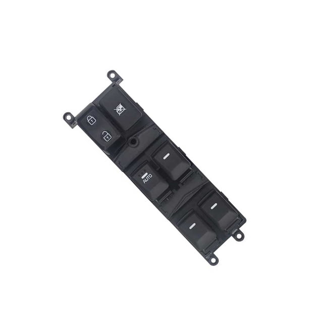 Riwesomey Interruptor de ventana izquierda, interruptores pequeños de ligereza, aplicación amplia, elevador de ventanas de ajuste alto, Kits de molduras para tableros de automóviles