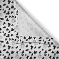 thumbnail image 5 of Ambesonne Cow Print Grommet Curtain, Animal Hide Design, 50" x 96", Black White Lilac, 5 of 6