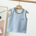 thumbnail image 2 of zbxnLI Kids Boys Girls Winter Tank Tops Padded Thermal Tops Sleeveless Basic Tank Tees Size 2-15 Years, 2 of 4