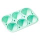 thumbnail image 1 of Caja de cubitos de hielo de prensa transfronteriza artefacto de fabricación de hielo molde de hielo de hockey sobre hielo molde de cubitos de hielo de silicona de grado alimenticio para el hogar, 1 of 6
