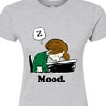 thumbnail image 3 of Peanuts - Peppermint Patty Mood - Juniors Fitted Graphic T-Shirt, 3 of 6