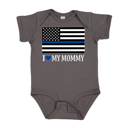 

Inktastic Police Officer Mommy Law Enforcement Gift Baby Boy or Baby Girl Bodysuit
