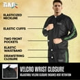 thumbnail image 2 of RAD Sauna Suit for Men & Women – Sweat Enhancing Workout Suit for Weight Loss, Anti-Tear Sweat Suit for Gym, Running, Training, Boxing & Fitness (Green, 3XL), 2 of 5