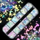 thumbnail image 4 of Lentejuelas iridiscentes para decoración de uñas, purpurina holográfica AB, sirena Irregular, escamas de manicura, suministros para profesionales, 4 of 4