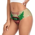 thumbnail image 2 of Fotbe Christmas Vintage Red Truck Calzones Estampados para Mujer – Ropa Interior de Algodón, Cómoda, Suave y Elástica-4X-Large, 2 of 6