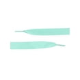 thumbnail image 3 of INSPIRE CHIC Women's 2 Pairs Flat Ribbon Sneaker Canvas Shoelaces Turquoise 130cm/51.2", 3 of 4