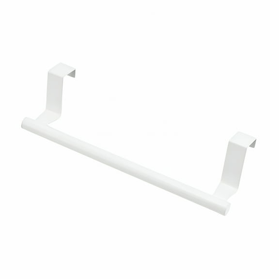 XIBUFE 2026 New Towel Rack for Cabinet,Stainless Steel Kitchen Over the Door Towel Rack,Bathroom Towel Bar Holder,Over Cabinet Towel Hanger for Bathroom,Kitchen,Laundry,Closet