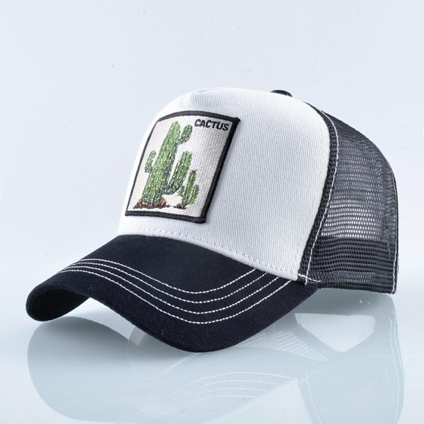 Fashion Animals Embroidery Baseball Caps Men Women Snapback Hip Hop Hat Summer Breathable Mesh Sun Gorras Unisex Streetwear Bone Gao Jinjia LED
