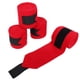 thumbnail image 1 of BRILLAR 4 Uds. Vendaje grueso para pata de caballo, accesorios de envoltura de forro polar transpirables antideslizantes rojos, 1 of 5