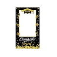 thumbnail image 2 of Graduation Decorations Class Of 2026 Graduation Party Photo Booth Prop Congrats Grad Background 2026 Gold And Black Grad Party Decor For High School College 70.9"X"39.4", 2 of 4