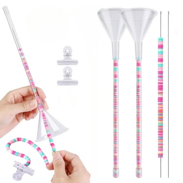 Trianu 2 Pack Beading Tools Kit for Clay Bead, Beading Tools for Jewelry Making with Beading Needles, Bracelets, Necklaces Making